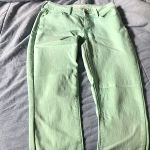 bullhead mint jeggings